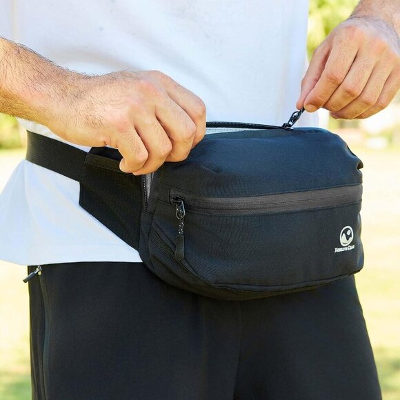 Waterproof Fanny Pack & Belt Bag – Stylish Unisex Crossbody for Travel & Hiking - Picture 7 of 9